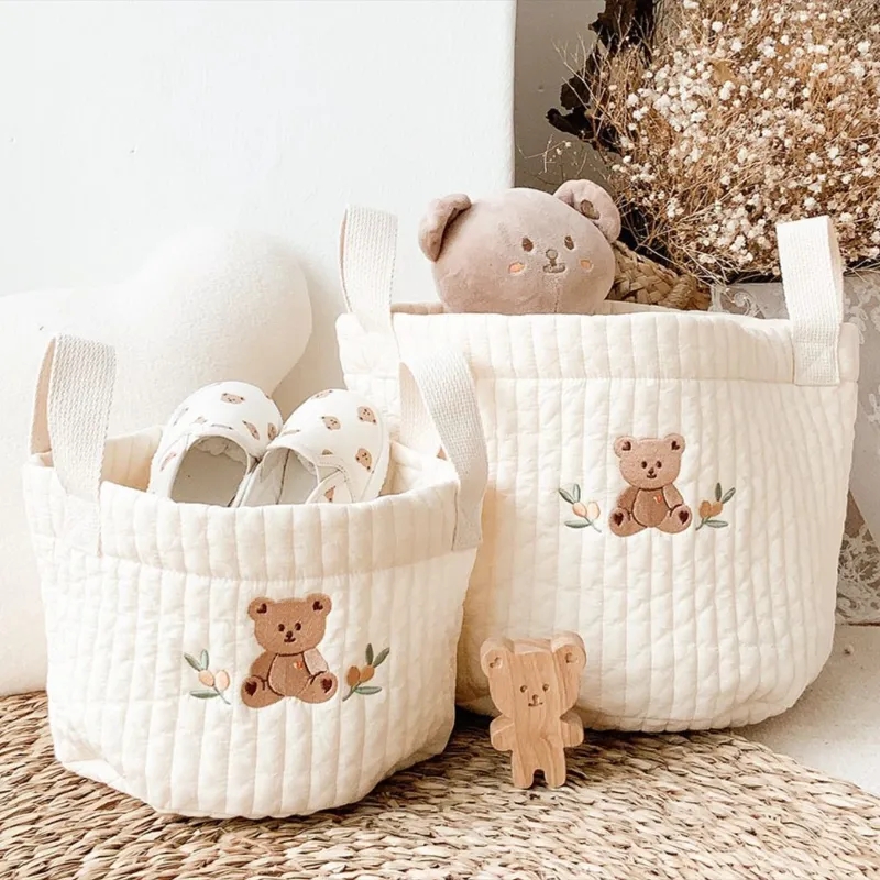 Backpack Diaper Bag - INS Bebek Çantaları Sevimli Ayı Nakış