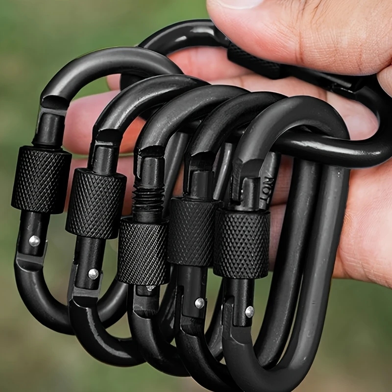 Backpack Insert Organizer - 4 adet alüminyum alaşımlı D-ring çantanıza