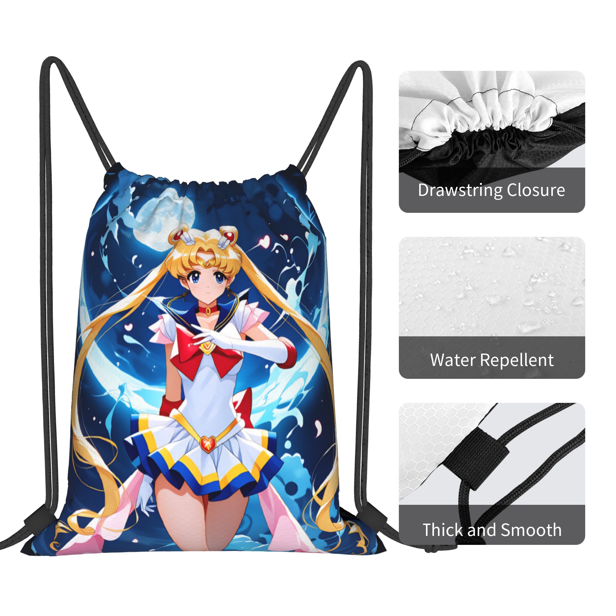 Özel S-Sailors Moons İpli Çant - Drawstring Gym Bag incelemesi ve fiyatı