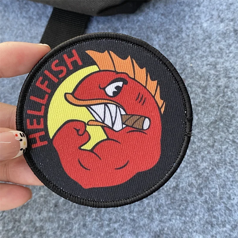 HELLFISH Logo Baskı Yama Kanca - Urban Backpack Tactical incelemesi ve fiyatı