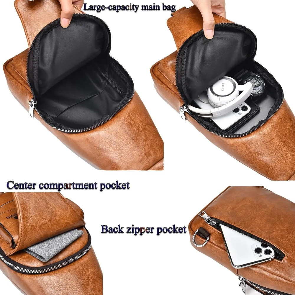 Erkekler için askılı çanta, ça - Sling Backpack Shoulder incelemesi ve fiyatı