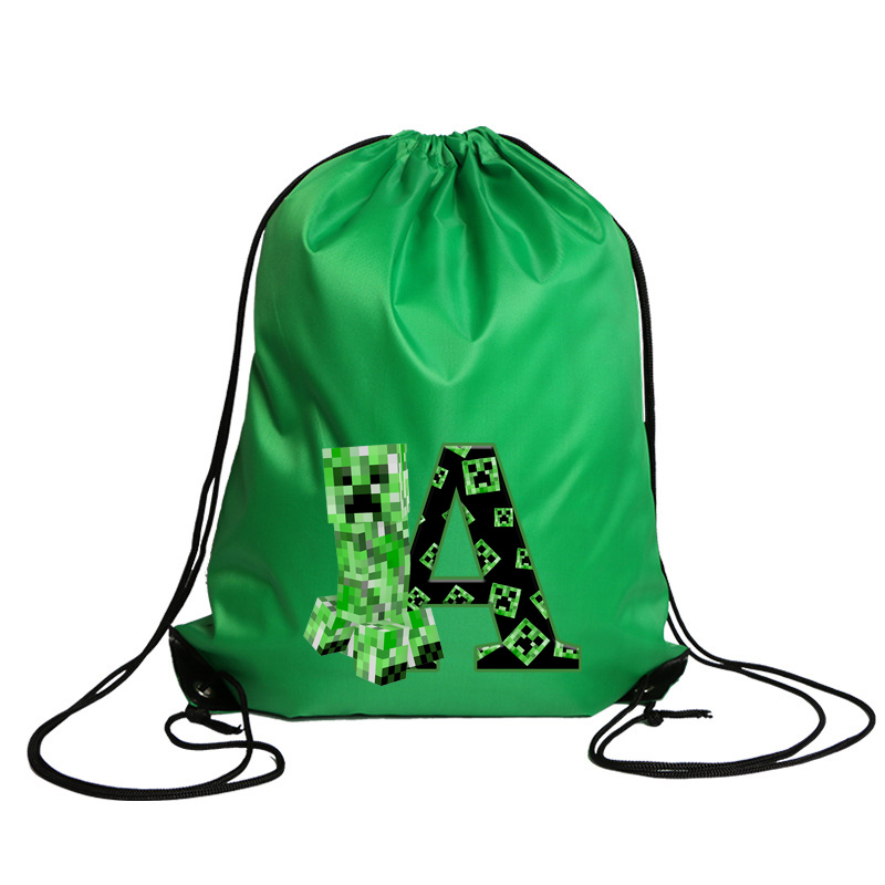 Karikatür Minecrafted Polyeste - Drawstring Gym Bag incelemesi ve fiyatı