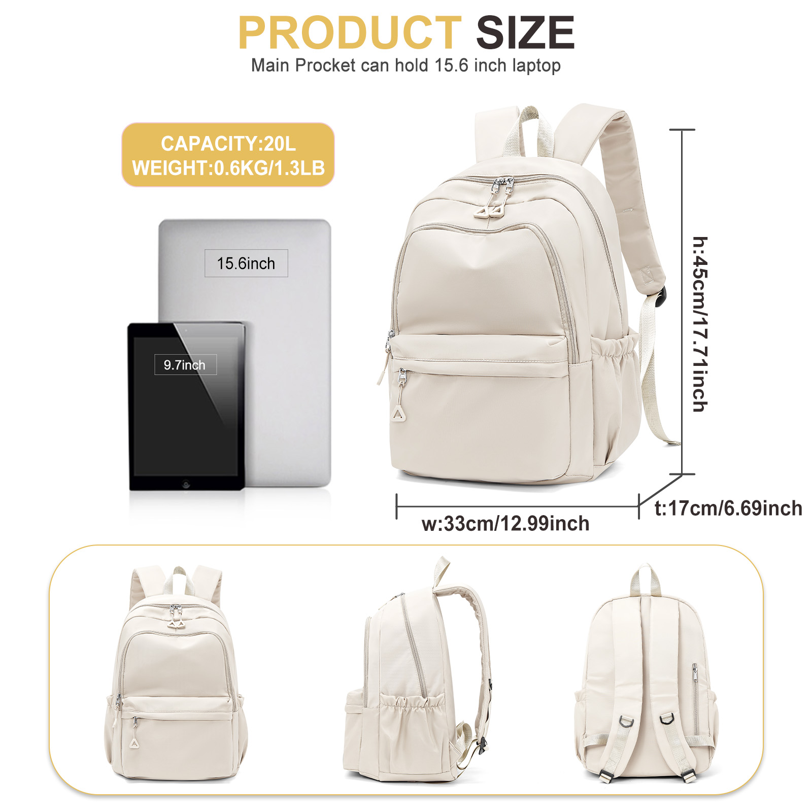 Laptop okul çantası, su geçirm - Fashion Backpack Women incelemesi ve fiyatı