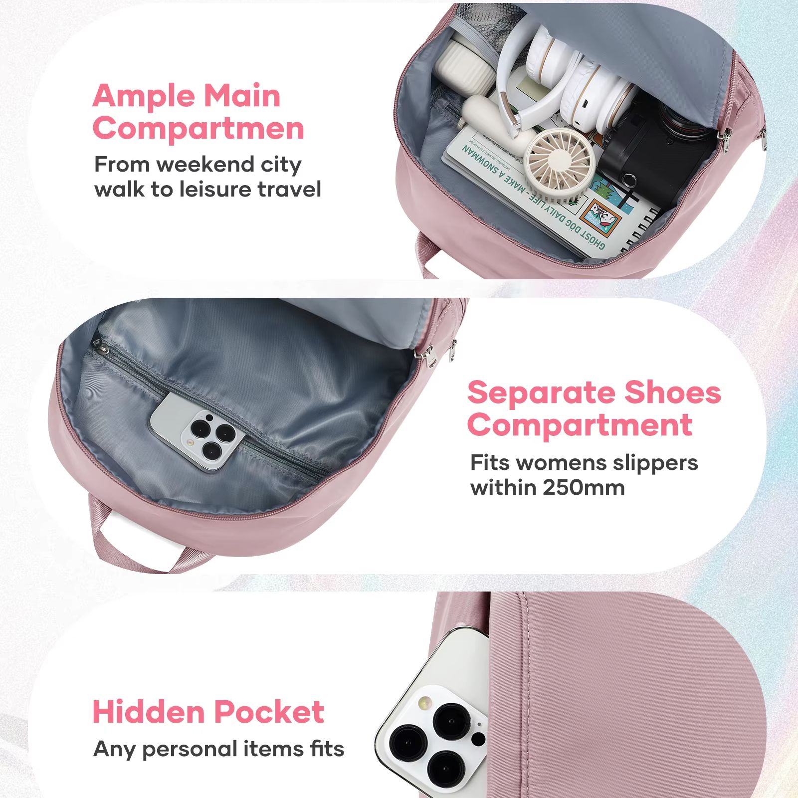 Kadınlar İçin Çanta, Ayakkabı  - Fashion Backpack Women incelemesi ve fiyatı